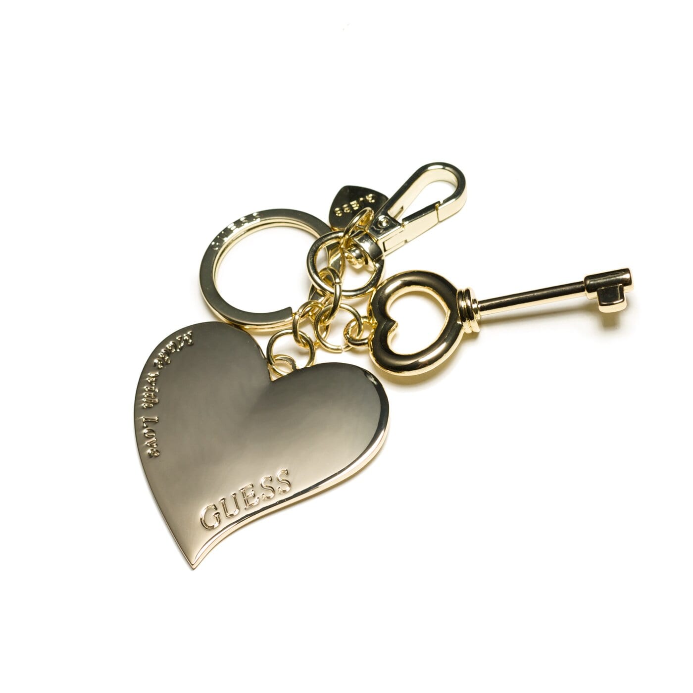 Damska bransoletka / brelok GUESS BRELOK NOT COORDINATED KEYCHAIN rwnot2p8101gol kolor beżowy