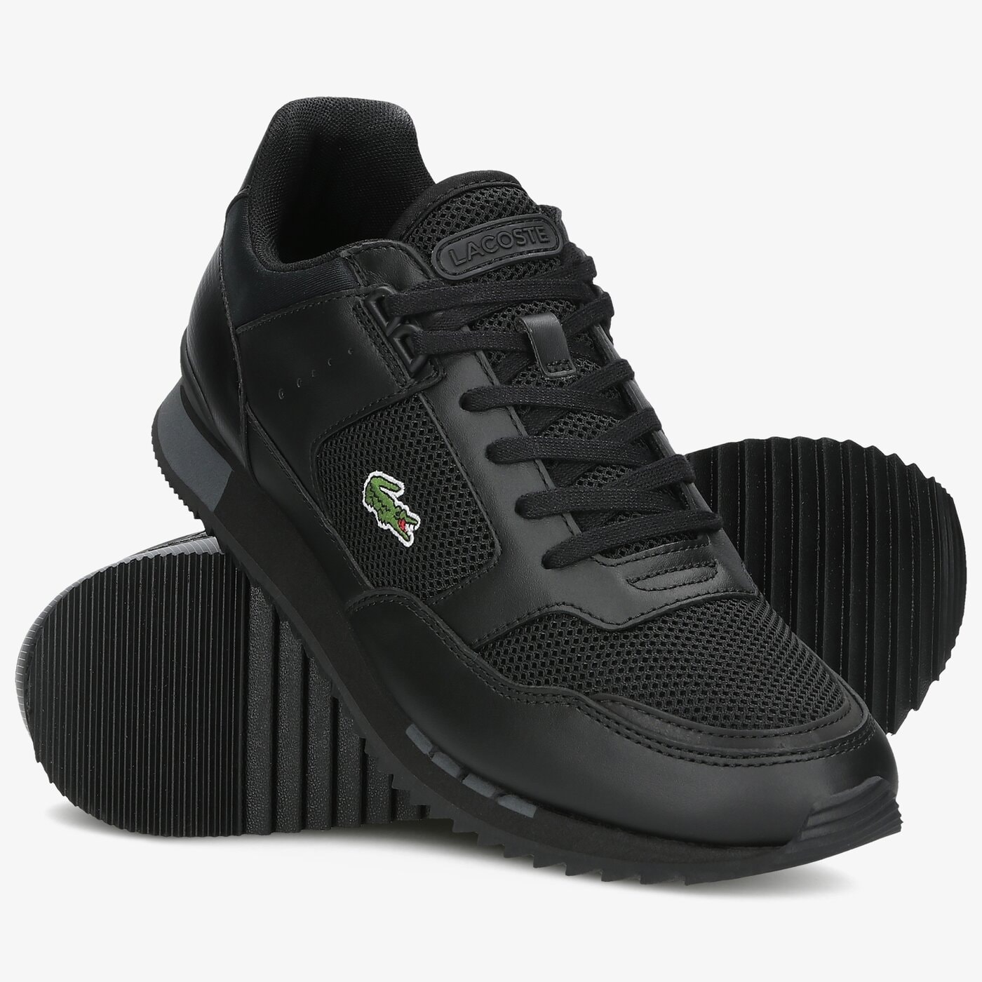 Męskie sneakersy (buty) LACOSTE PARTNER PISTE 0721 1 SMA  741sma0037237 kolor czarny