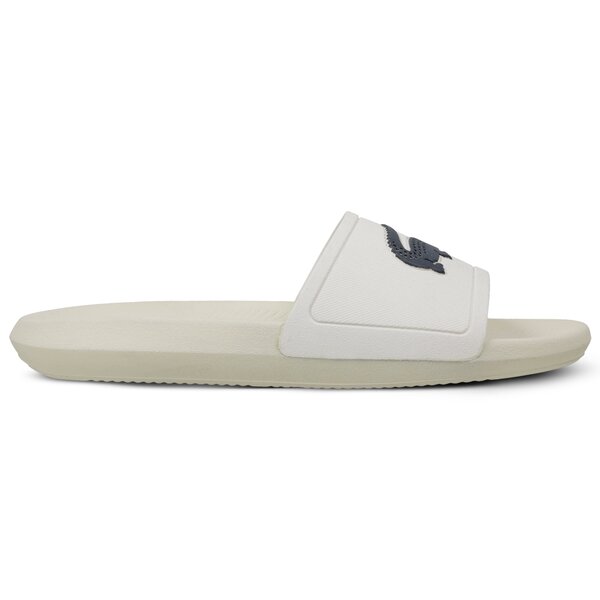 Męskie klapki LACOSTE CROCO SLIDE 219 1 CMA 737cma0022wn1 kolor biały