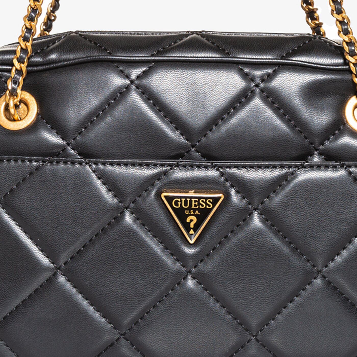 Damska torebka GUESS TOREBKA CESSILY TOP ZIP hwqb7679180bla kolor czarny