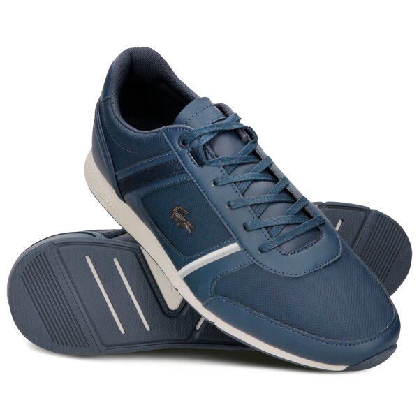 Męskie sneakersy (buty) LACOSTE MENERVA 119 1 CMA 737cma0057j18 kolor granatowy