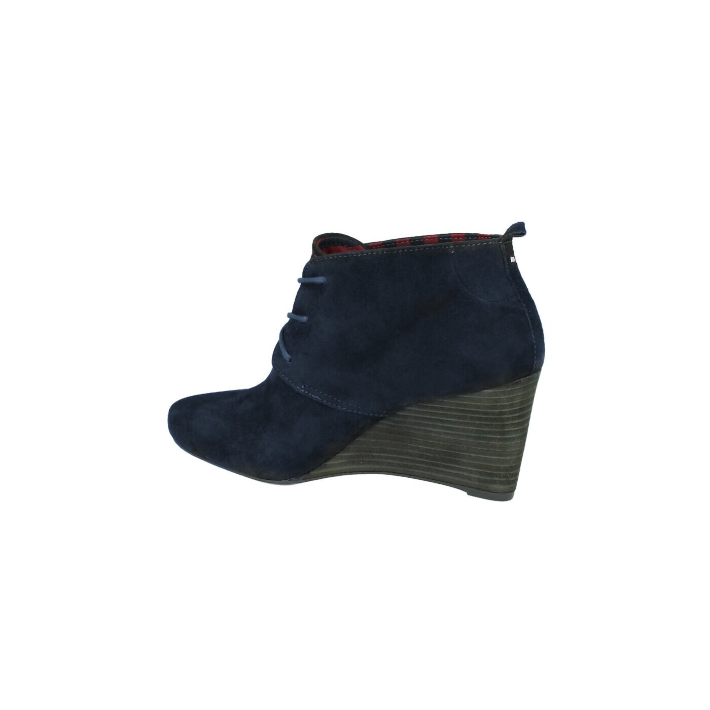 Damskie buty za kostkę TOMMY HILFIGER BELLA 3  fw56815853403 kolor granatowy