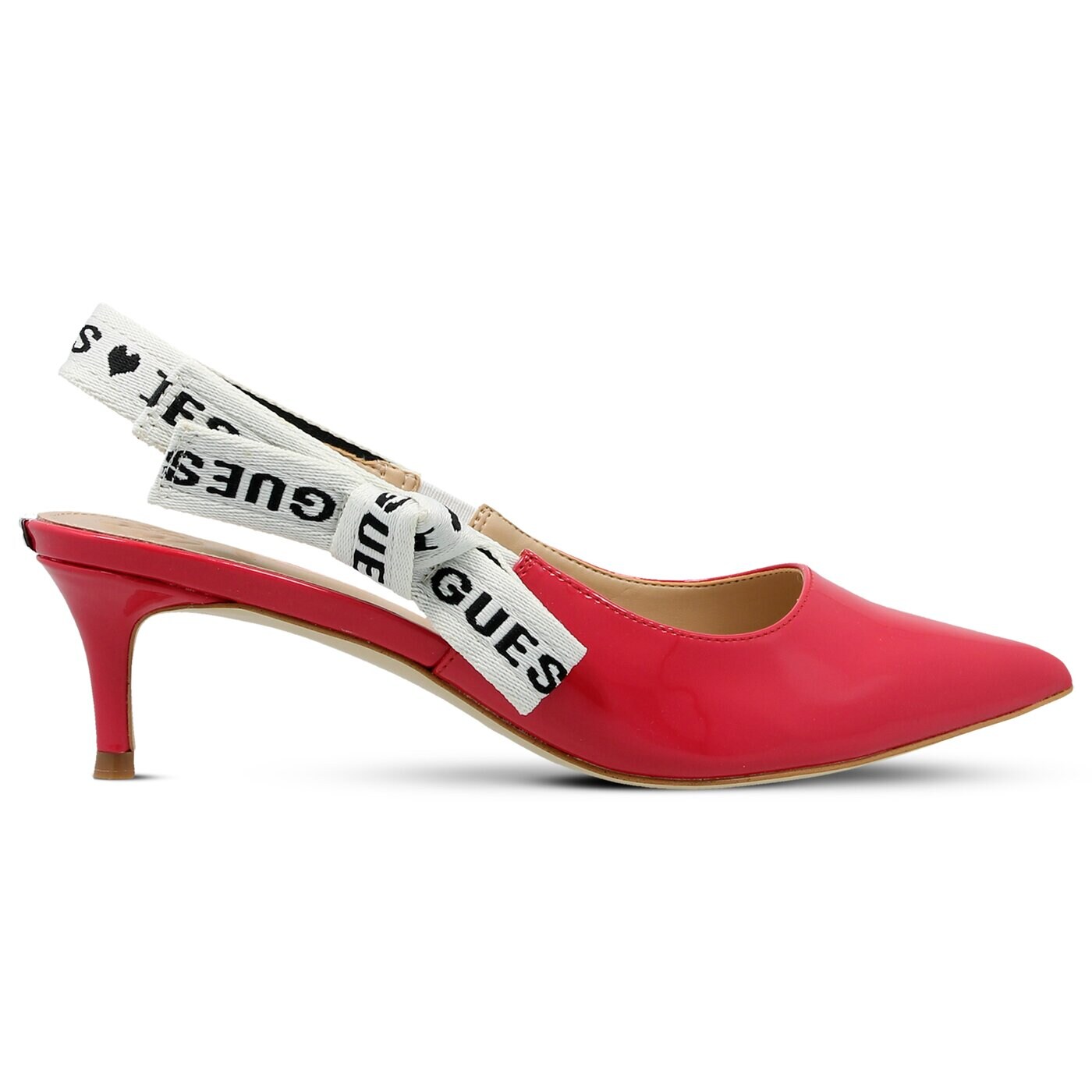 Damskie szpilki / czółenka GUESS DAYLEE2 fldy21paf05red kolor czerwony