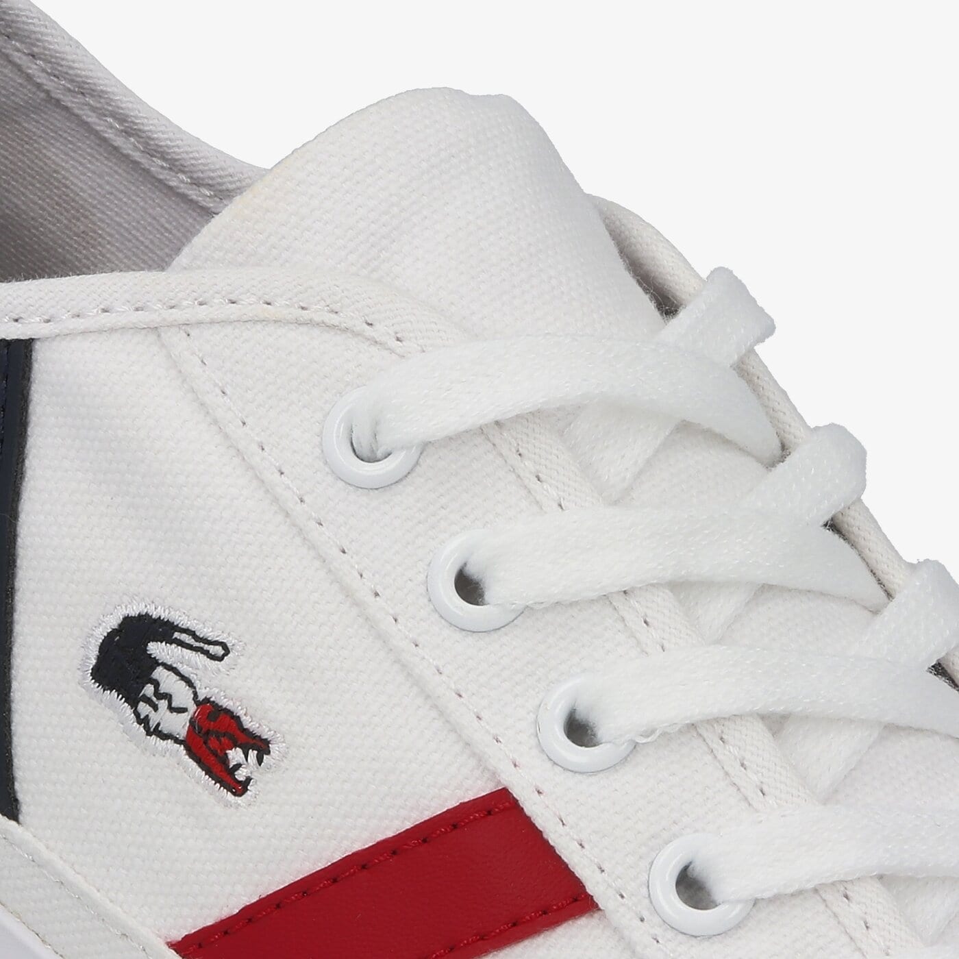 Damskie trampki LACOSTE SIDELINE TRI 2 CFA 739cfa0046407 kolor biały