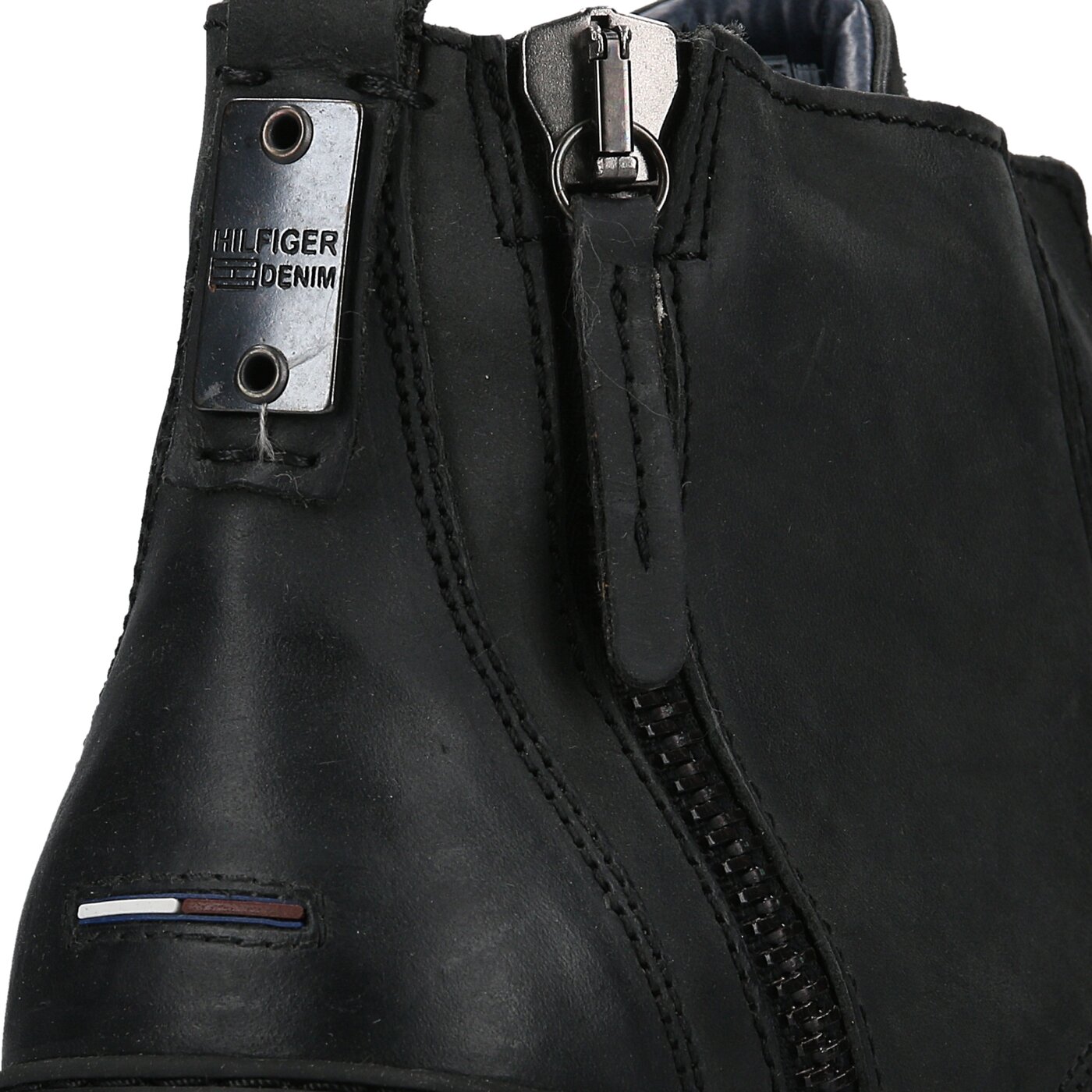 Męskie buty za kostkę TOMMY HILFIGER C2385RAIG 7A1 em56821744990 kolor czarny