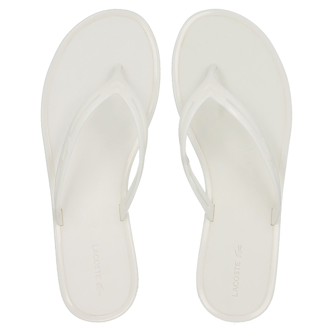 Damskie klapki LACOSTE PROMENADE 117 2 733caw1053001 kolor biały