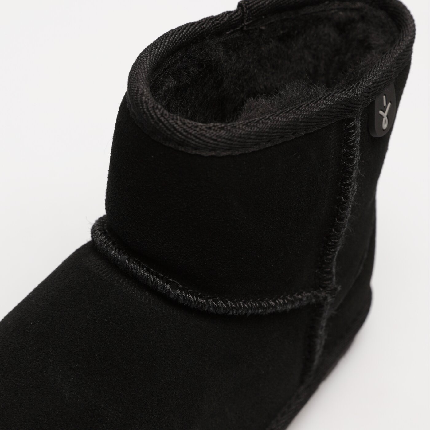 Dziecięce buty za kostkę EMU AUSTRALIA WALLABY MINI  k10103black kolor czarny