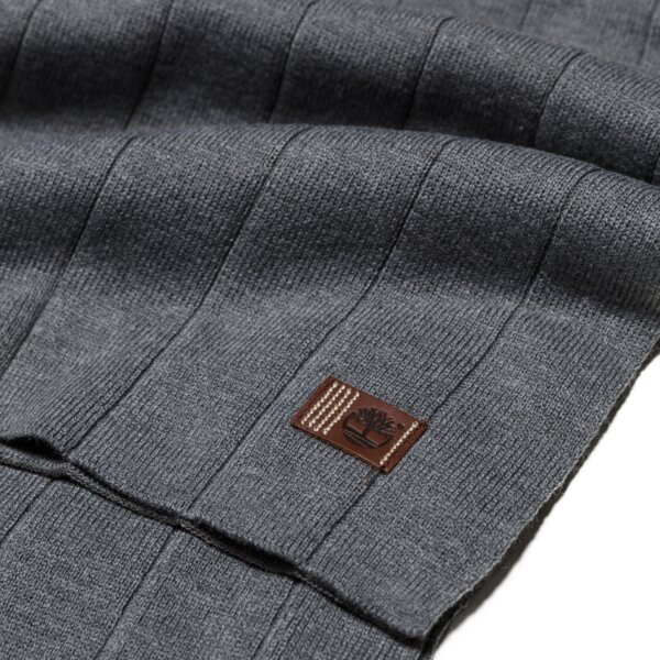 Męski szalik / rękawiczki TIMBERLAND SZALIK HEATHERED RI B SCARF a1g9e052 kolor szary