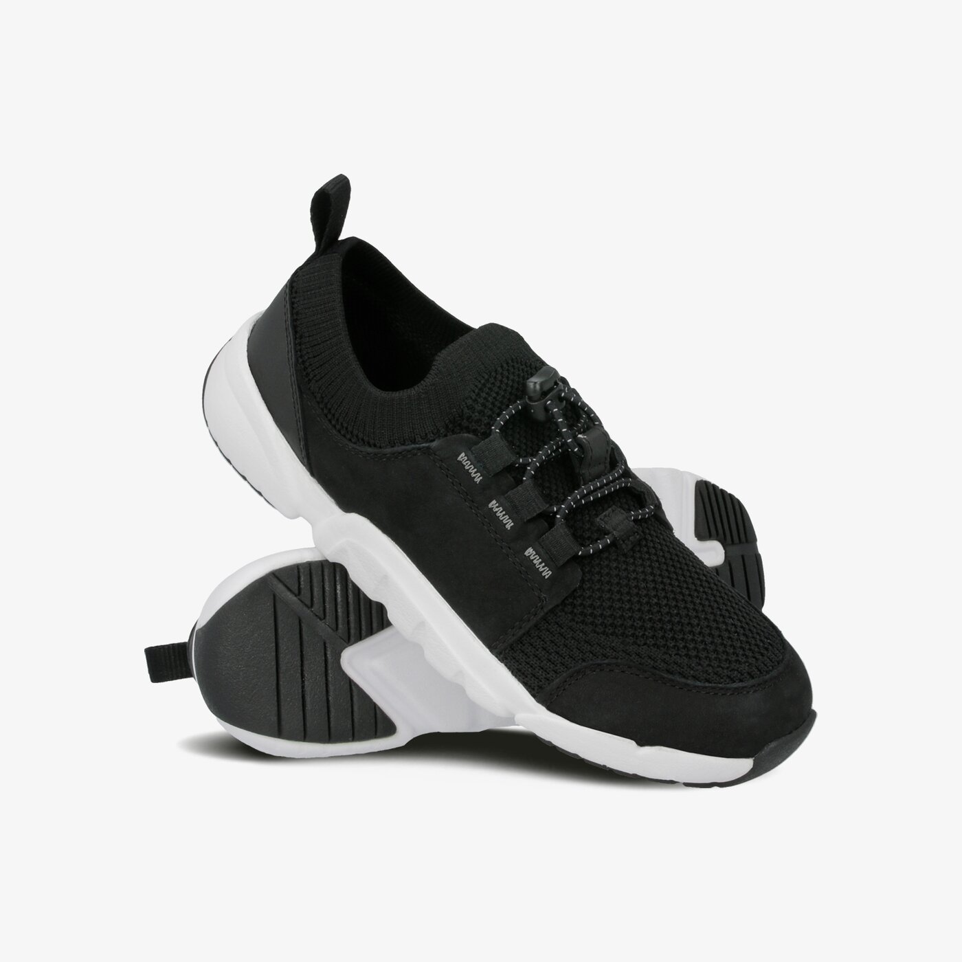 Dziecięce sneakersy (buty) CLARKS TRI SWIFT K 26141224 kolor czarny