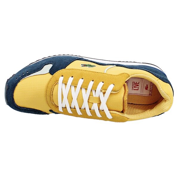 Męskie sneakersy (buty) LACOSTE TRAJET MR  729lem2005325 kolor pomarańczowy