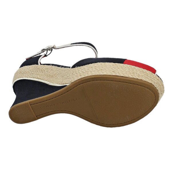 Damskie szpilki / czółenka TOMMY HILFIGER IRENE 3D  fw56816786403 kolor granatowy