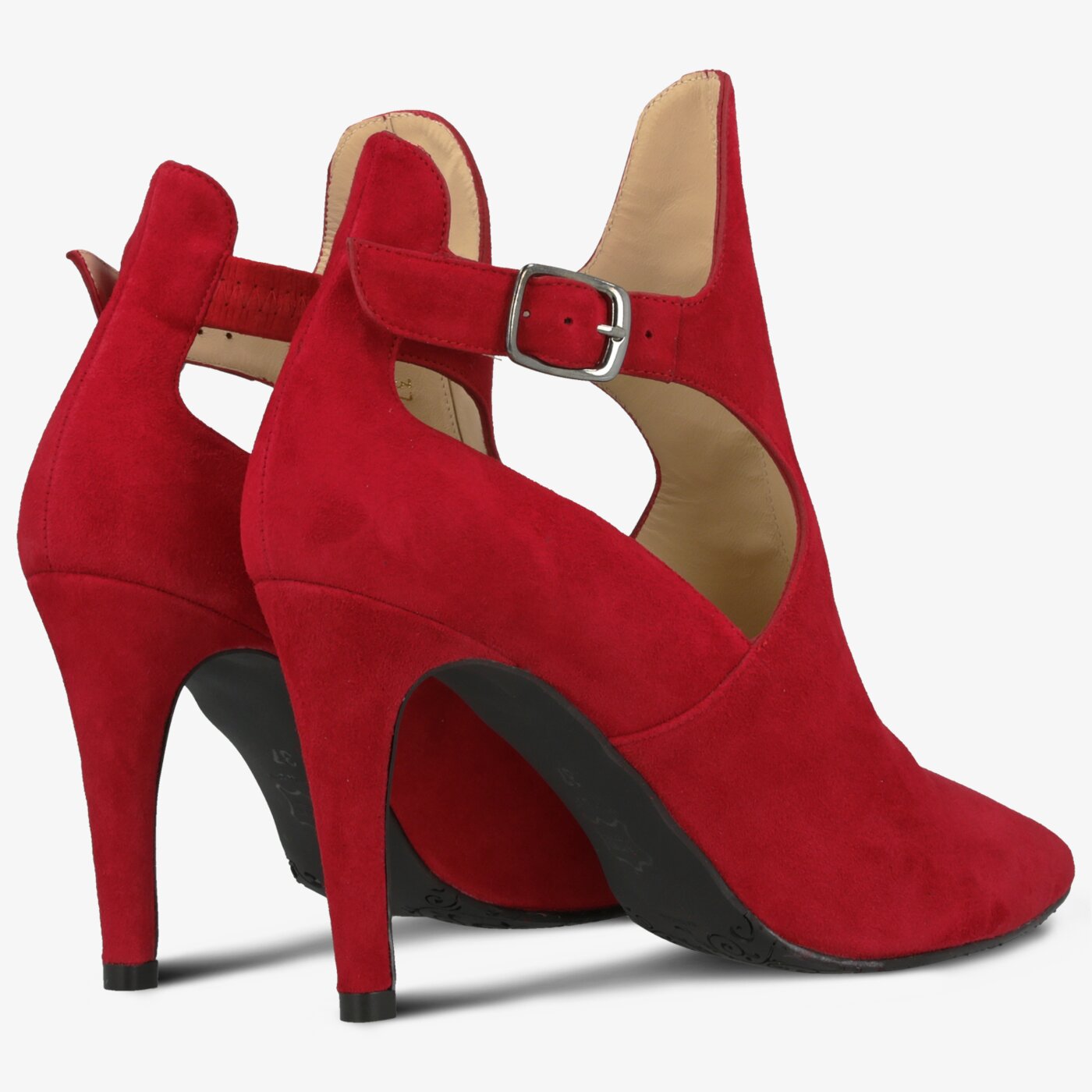 Damskie szpilki / czółenka SYMBIOSIS PERFEKT LOOK  sywc219004 kolor czerwony