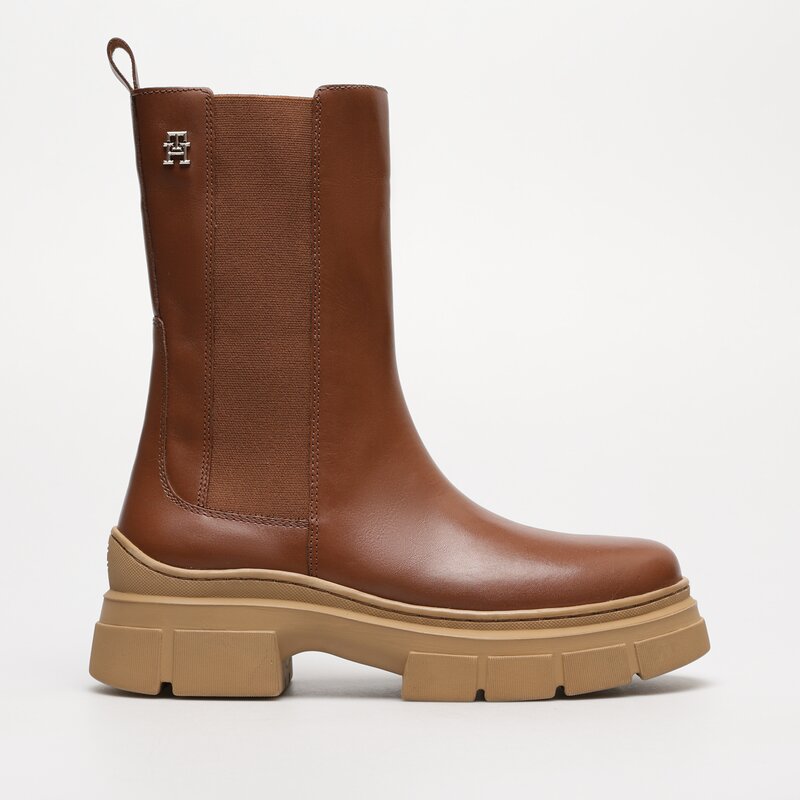 TOMMY HILFIGER ESSENTIAL LEATHER CHELSEA BOOT