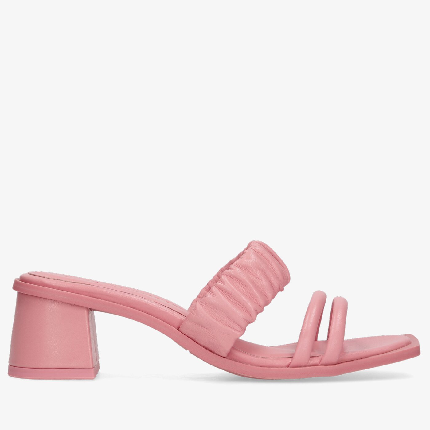 Damskie klapki TAMARIS SLIDES #2721028548# kolor różowy