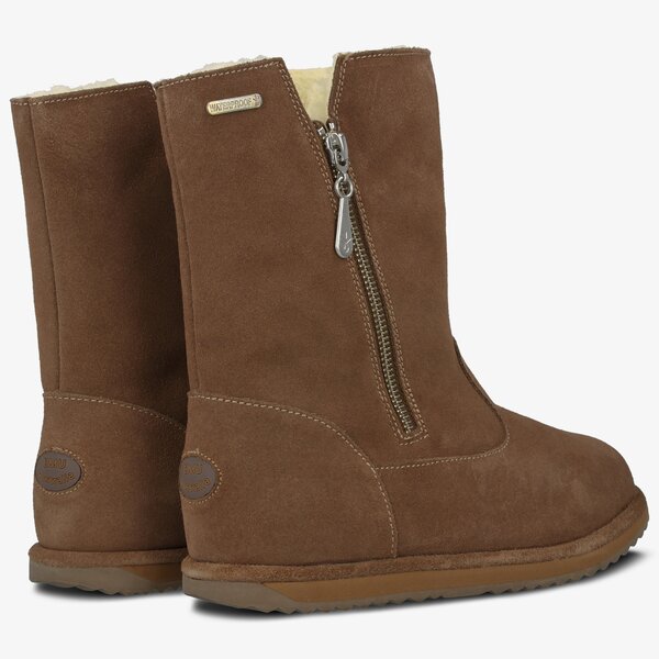 Dziecięce buty za kostkę EMU GRAVELLY KIDS k12177oak kolor brązowy