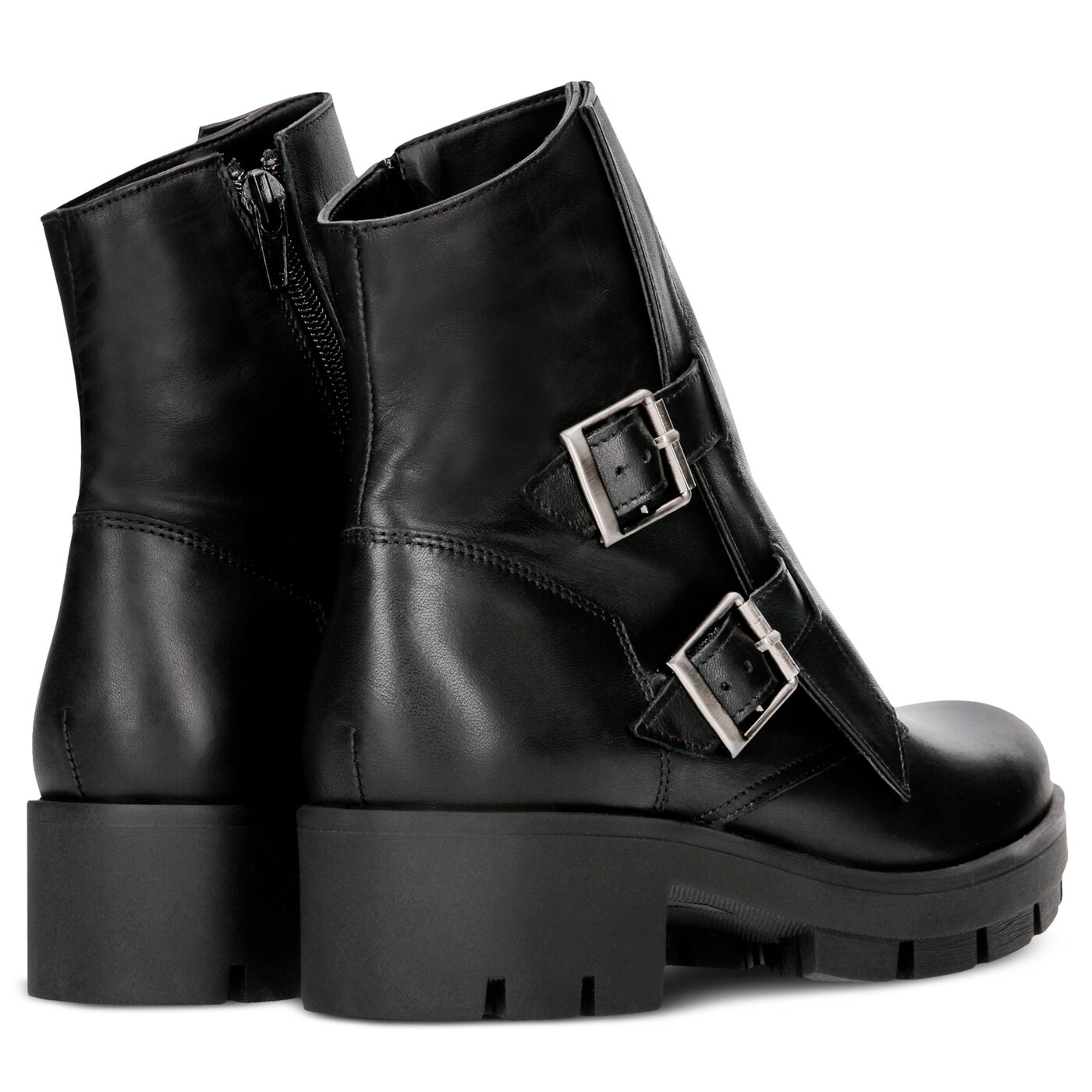 Damskie botki / sztyblety SYMBIOSIS GEORGIA  sywc218011 kolor czarny