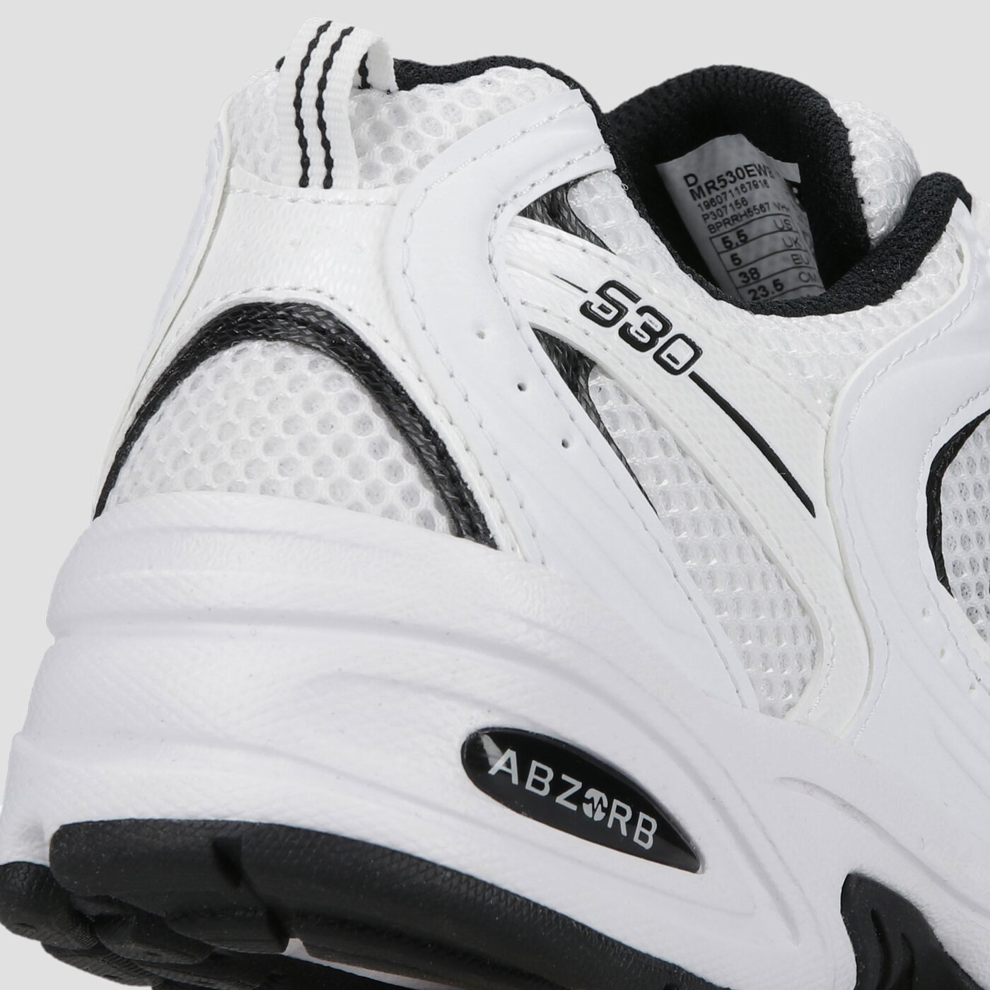 Damskie sneakersy (buty) NEW BALANCE 530  mr530ewb kolor biały