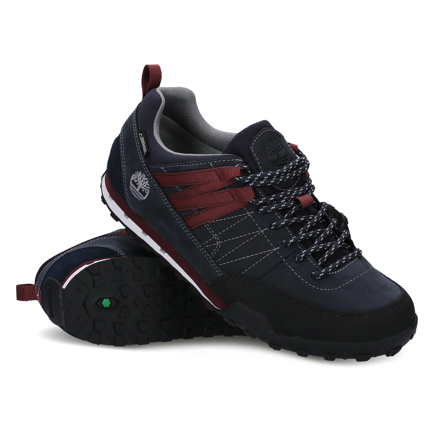 Męskie buty outdoor (trekkingowe) TIMBERLAND GREELEY APPROACH LOW LEATHER LOW LEAT tb0a194g0191 kolor granatowy