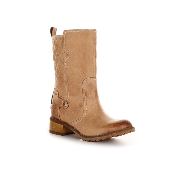 Damskie kozaki TIMBERLAND EK APLEY MID WP BOOT 1618r kolor beżowy