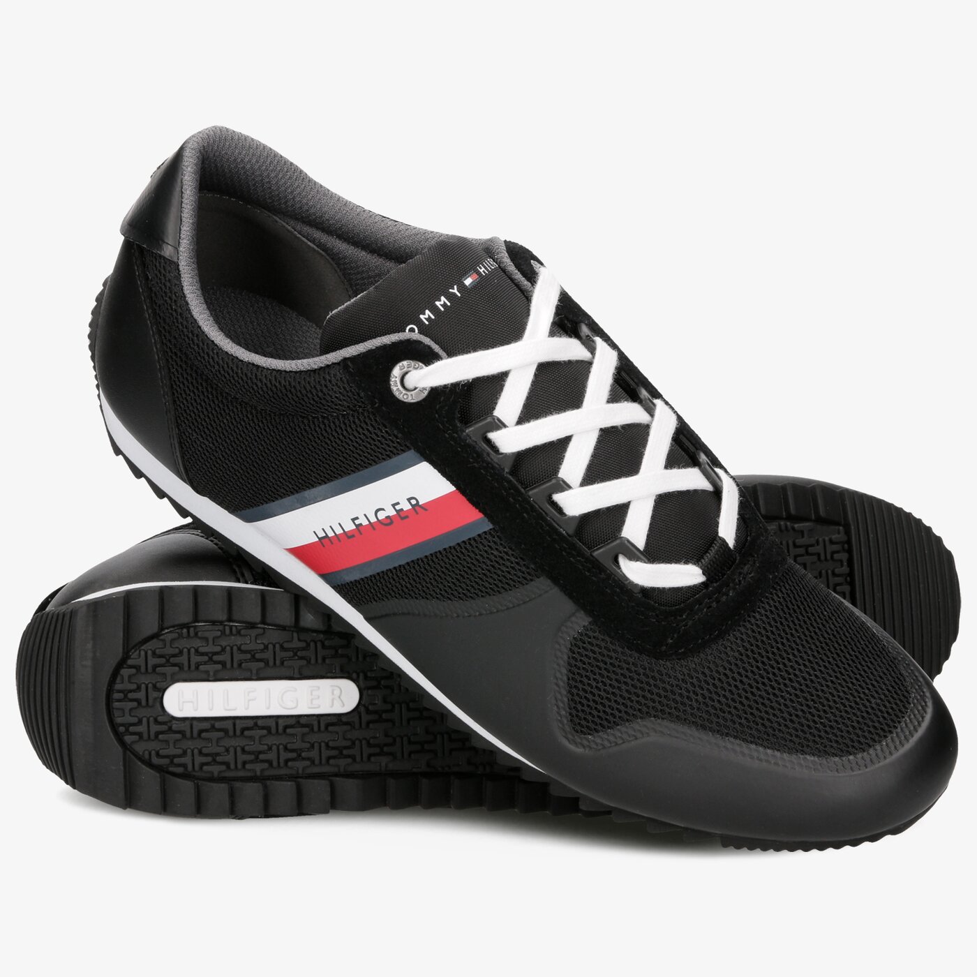 Męskie sneakersy (buty) TOMMY HILFIGER BRANSON 17C fm0fm02270990 kolor czarny
