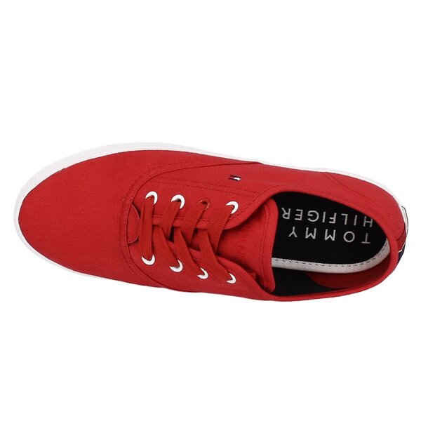 Damskie trampki TOMMY HILFIGER VICTORIA 1  fw56815545611 kolor czerwony