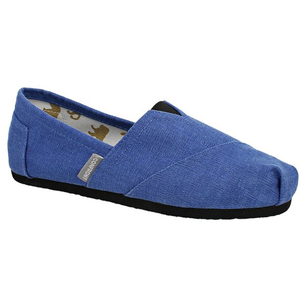 Damskie espadryle CONFRONT LOAFERS BLUE cfw114001 kolor niebieski
