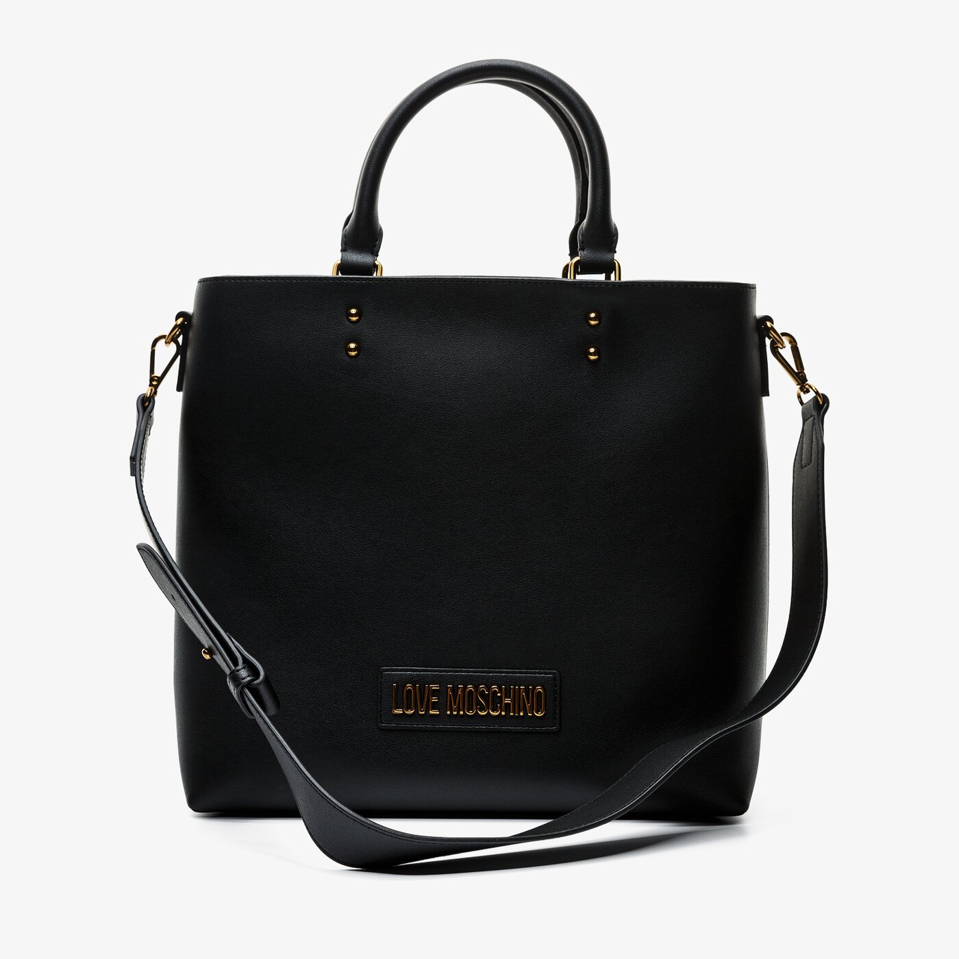 Damska torebka LOVE MOSCHINO TOREBKA LETTERING LOVE MOSCHINO jc4266pp0akm0000 kolor czarny