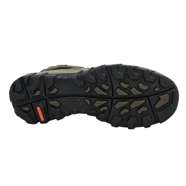 Męskie buty outdoor (trekkingowe) ROCKPORT CSP MDGD BOOT a12218 kolor brązowy