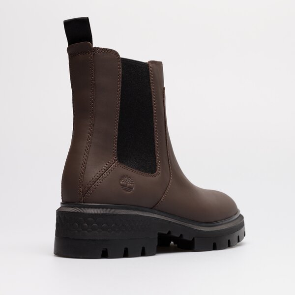 Damskie botki / sztyblety TIMBERLAND CORTINA VALLEY CHELSEA tb0a5t92v131 kolor brązowy