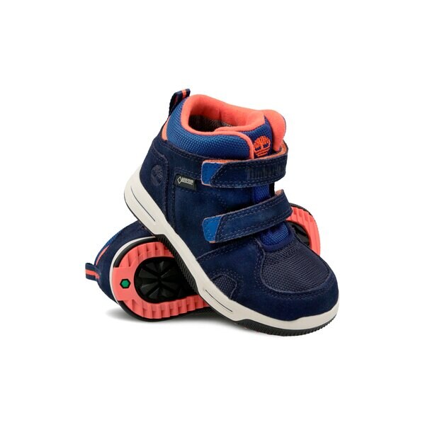 Dziecięce buty outdoor / trekkingowe TIMBERLAND CITY STOMPER MID GTX a1u7k kolor granatowy