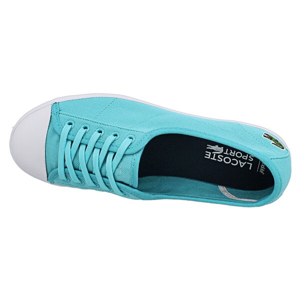 Damskie sneakersy (buty) LACOSTE ZIANE PIQ 729spw2210tt1 kolor niebieski