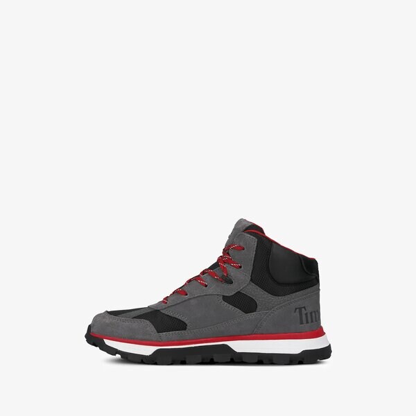 Dziecięce buty outdoor / trekkingowe TIMBERLAND TRAIL TREKKER MID GTX tb0a263h0181 kolor szary
