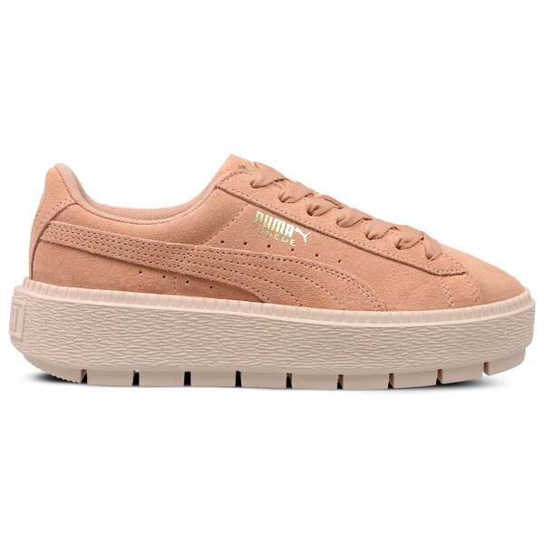 Damskie sneakersy (buty) PUMA SUEDE PLATFORM RUGGED WN'S 36583005 kolor różowy