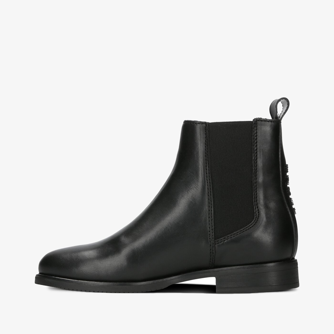 Damskie botki / sztyblety TOMMY HILFIGER PIN LOGO CHELSEA BOOT en0en00606990 kolor czarny