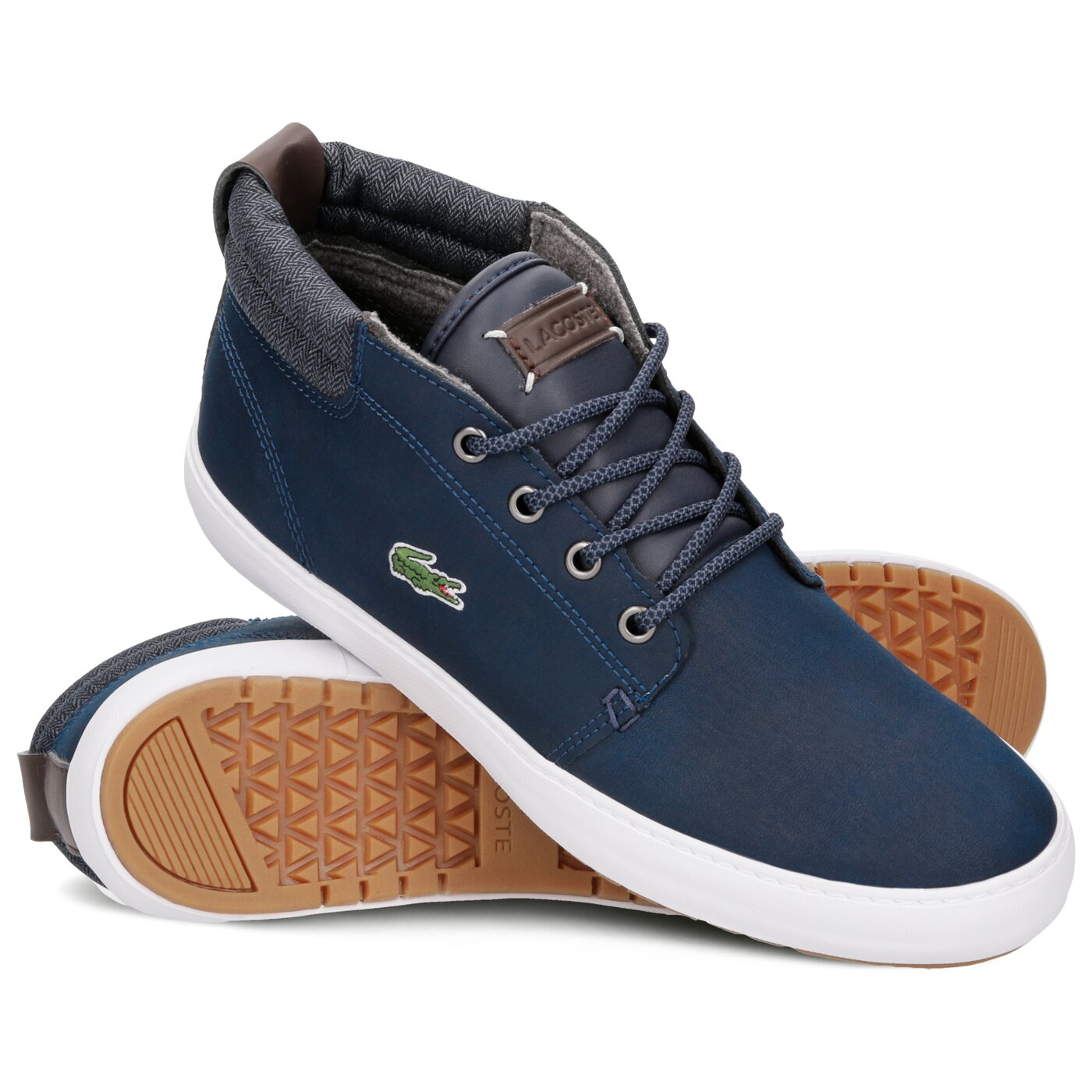 Męskie trampki LACOSTE AMPTHILL TERRA 318 1 736cam0005nd1 kolor granatowy