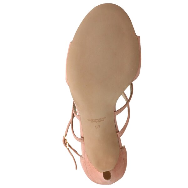 Damskie sandały SYMBIOSIS FELICITY SANDALS PUDROWY RÓŻ 721738 kolor różowy