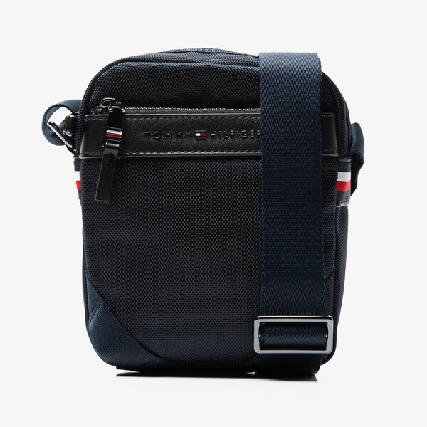 TOMMY HILFIGER TORBA ELEVATED NYLON MINI REPORTER am0am05441cjm kolor granatowy