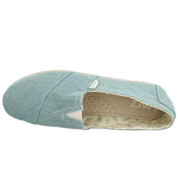 Damskie espadryle PAEZ ORIGINAL RAW 105orapaeaaa0045 kolor zielony