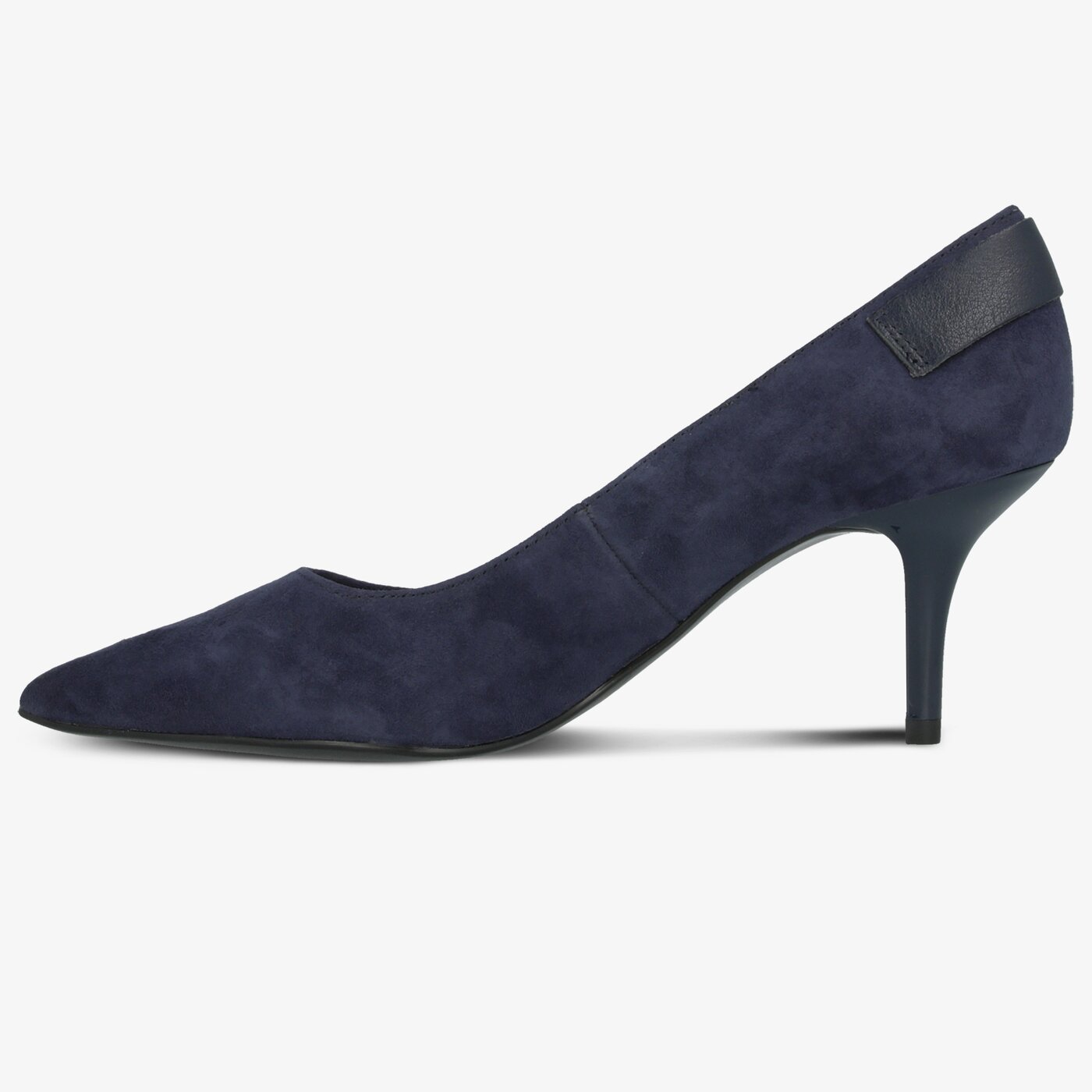 Damskie szpilki / czółenka TOMMY HILFIGER ELEVATED TH HARDWARE PUMP fw0fw04585db9 kolor granatowy