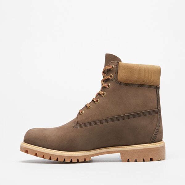 Męskie buty za kostkę TIMBERLAND PREMIUM 6 IN LACE WP BOOT tb0a2p6wa4j1 kolor brązowy