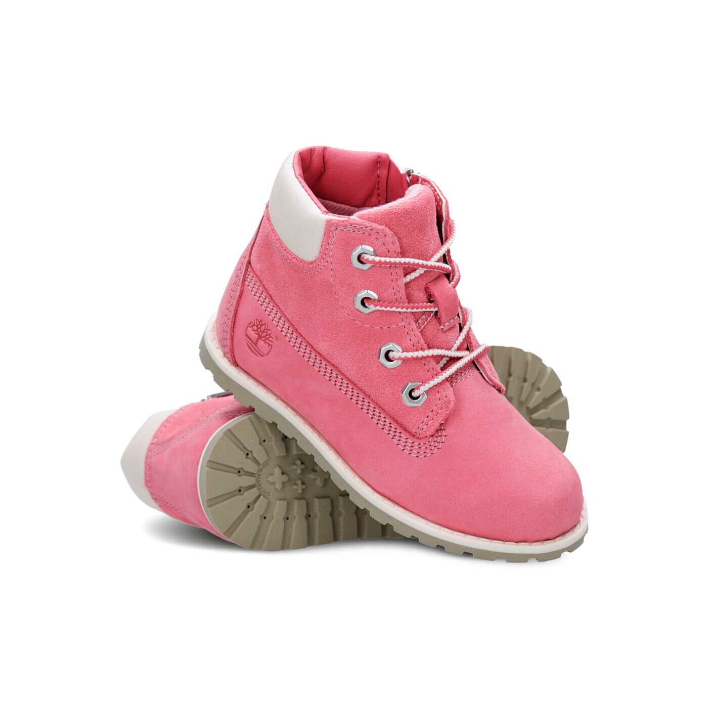 Dziecięce trapery TIMBERLAND POKEY PINE 6IN BOOT  1950b kolor różowy