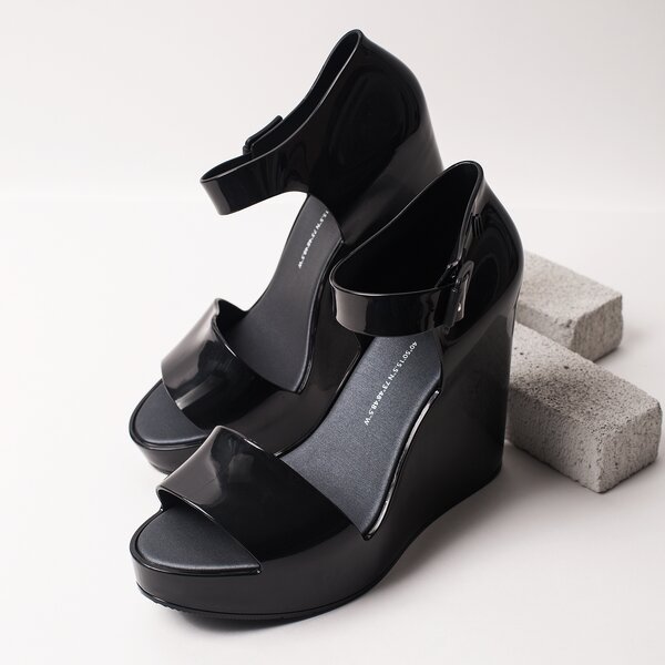 Damskie sandały MELISSA MAR WEGDE 3224101003 kolor czarny