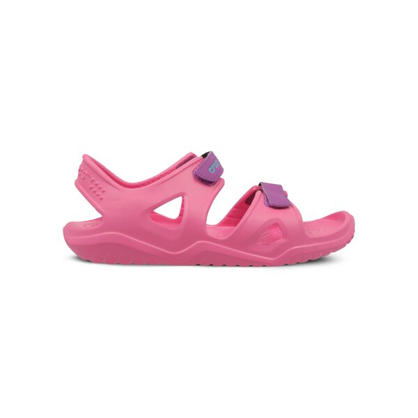 Dziecięce sandały / klapki CROCS SWIFTWATER RIVER SANDAL K 20498860ok kolor różowy