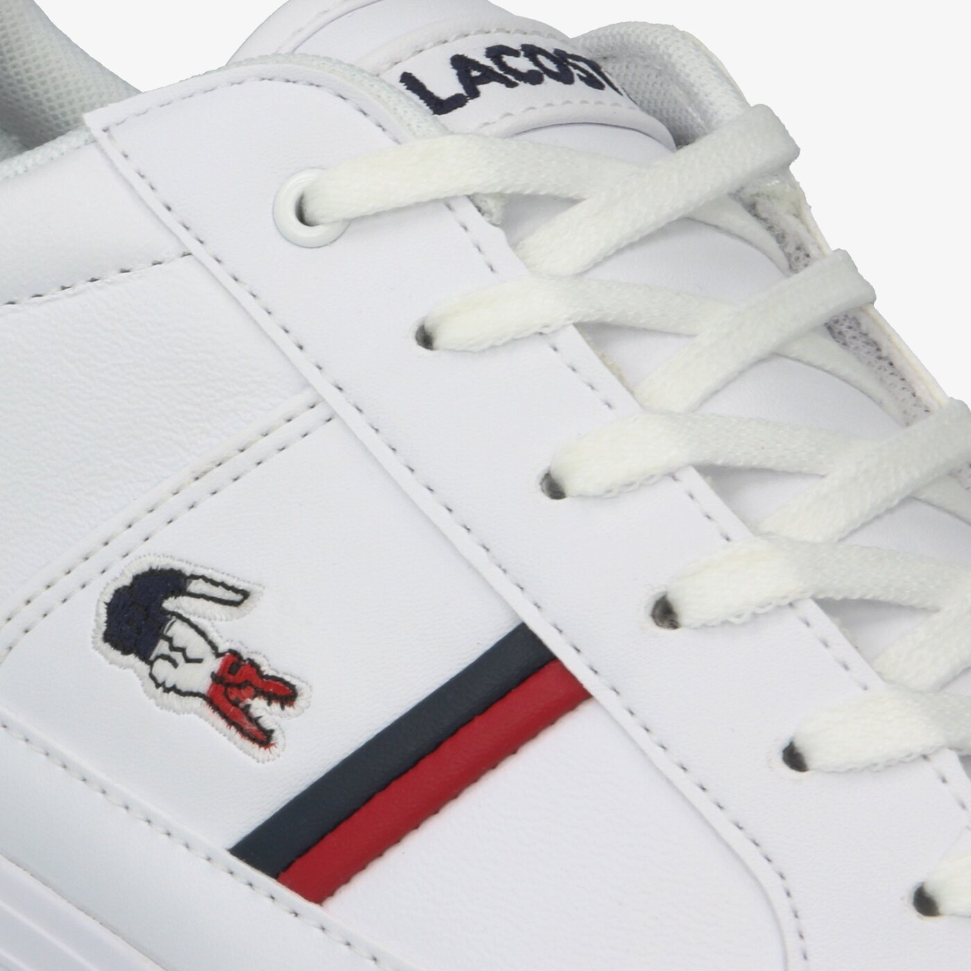 Męskie sneakersy (buty) LACOSTE EUROPA TRI 1 739sma0031407 kolor biały