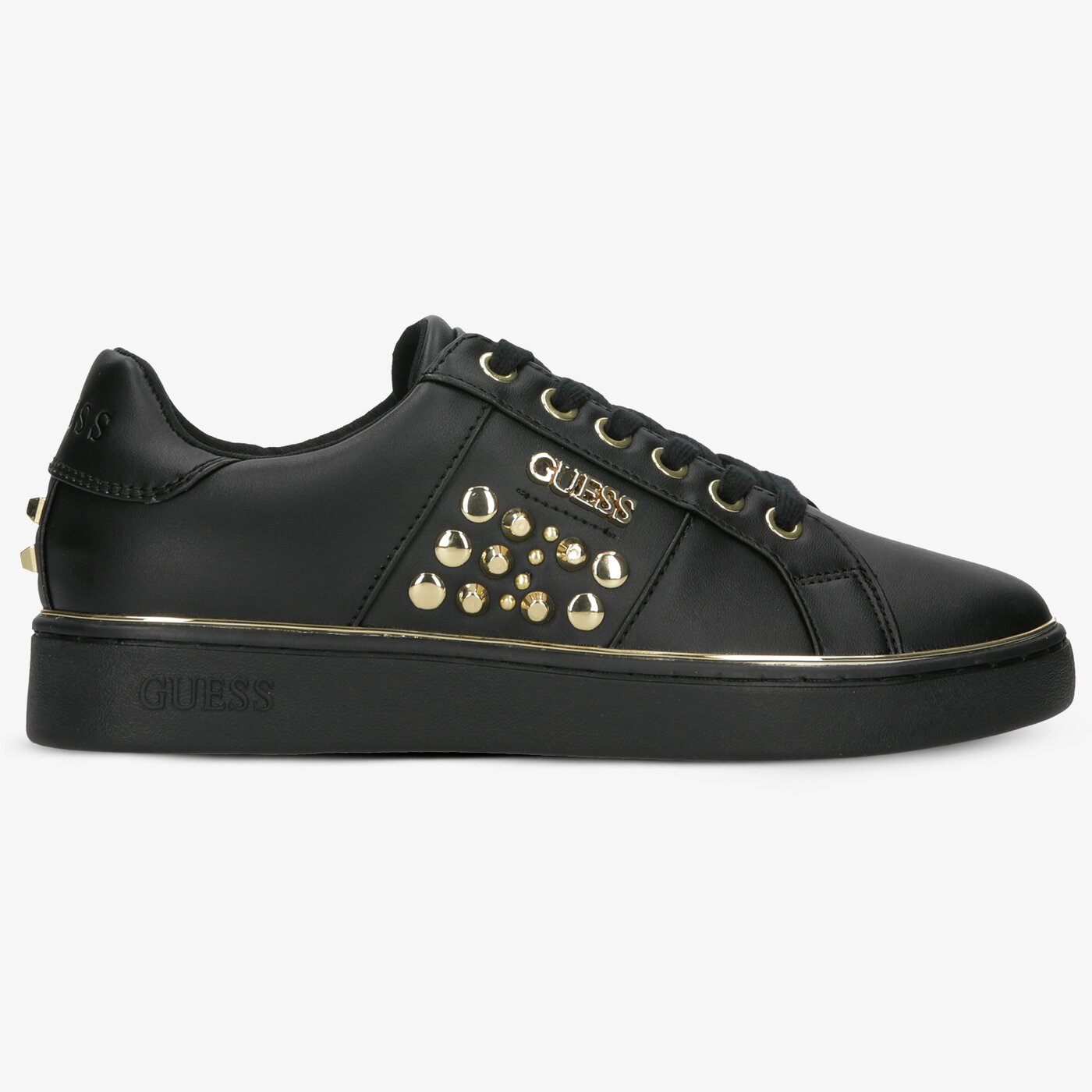 Damskie sneakersy (buty) GUESS BRANDIA fl7braele12blkbl kolor czarny