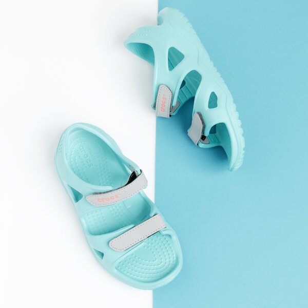Dziecięce sandały / klapki CROCS SWIFTWATER RIVER SANDAL K 20498840mi kolor niebieski