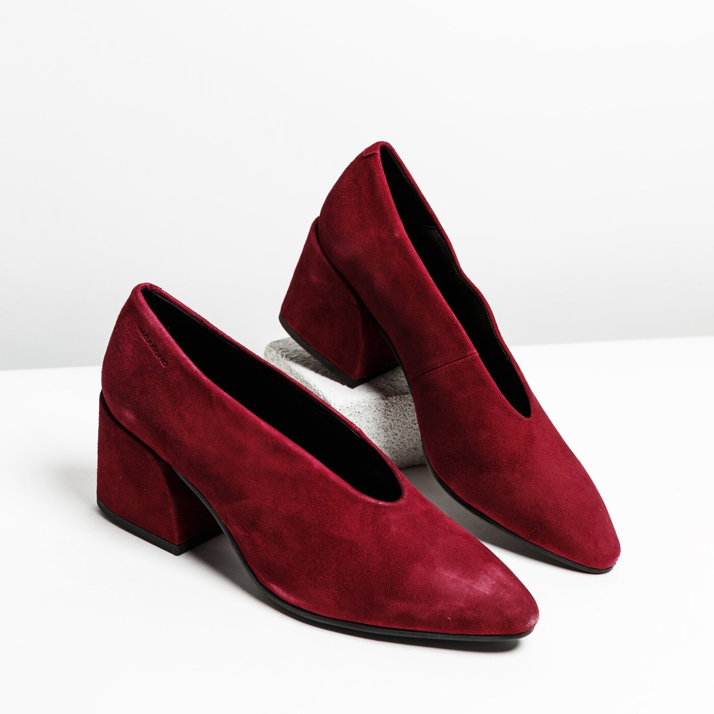 Damskie szpilki / czółenka VAGABOND OLIVIA 441704037 kolor bordowy