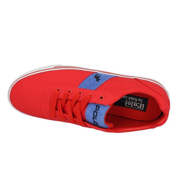 Męskie trampki POLO RL HANFORD NE A85Y0221D9664W6R9G 816200052p7y kolor czerwony