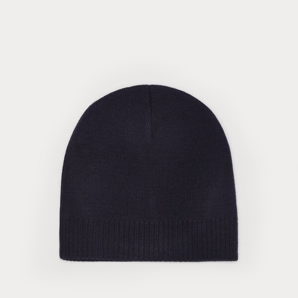 Męska czapka zimowa TIMBERLAND CZAPKA ZIMOWA KNIT LOGO BEANIE tb0a1egx4511 kolor granatowy