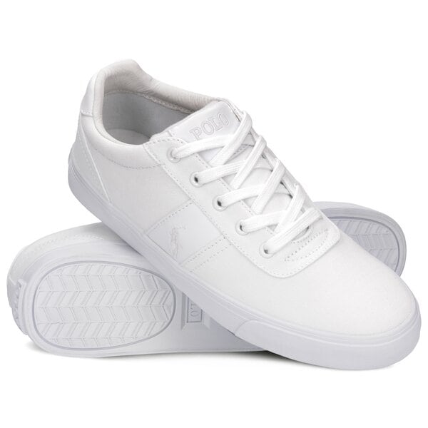 Męskie trampki POLO RL HANFORD NE PURE WHITE CANVAS 8161769190ma kolor biały